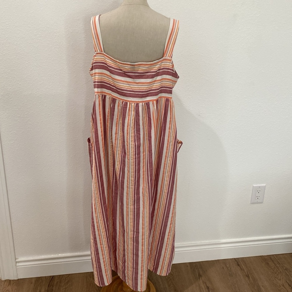 SHEIN Sun dress lightweight button down with pockets - Picture 4 of 7